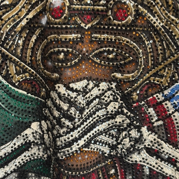 Affliction Black Label Men's Bonded by Pride Rhinestone T-Shirt Size Small - Picture 7 of 14